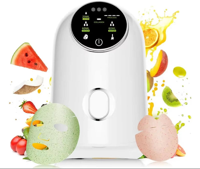 Facial Mask Machine for DIY Vegetable Fruits Mask Treatment Machine,Facial Spa Natural Fruit Mask Maker for Women