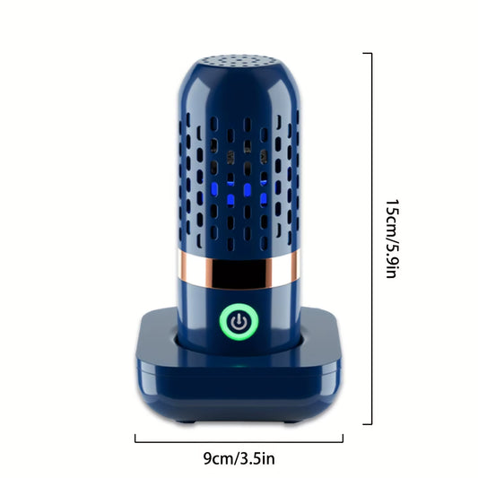 Vegetable and Fruit Cleaner, Fruit and Vegetable Washing Machine, Fruit Washer, Fruit Purifier, Waterproof Fruit Cleaning Device Using Oh Ion Purification Technology, 250 Minutes of Working Time and Wireless Charging, Used for Cleaning Fruits, Grains, and Meat