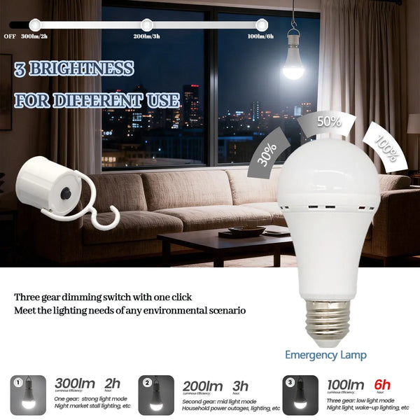 PowerSafe Rechargeable Emergency Bulb